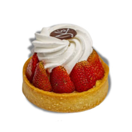 Tarte aux fraises chantilly